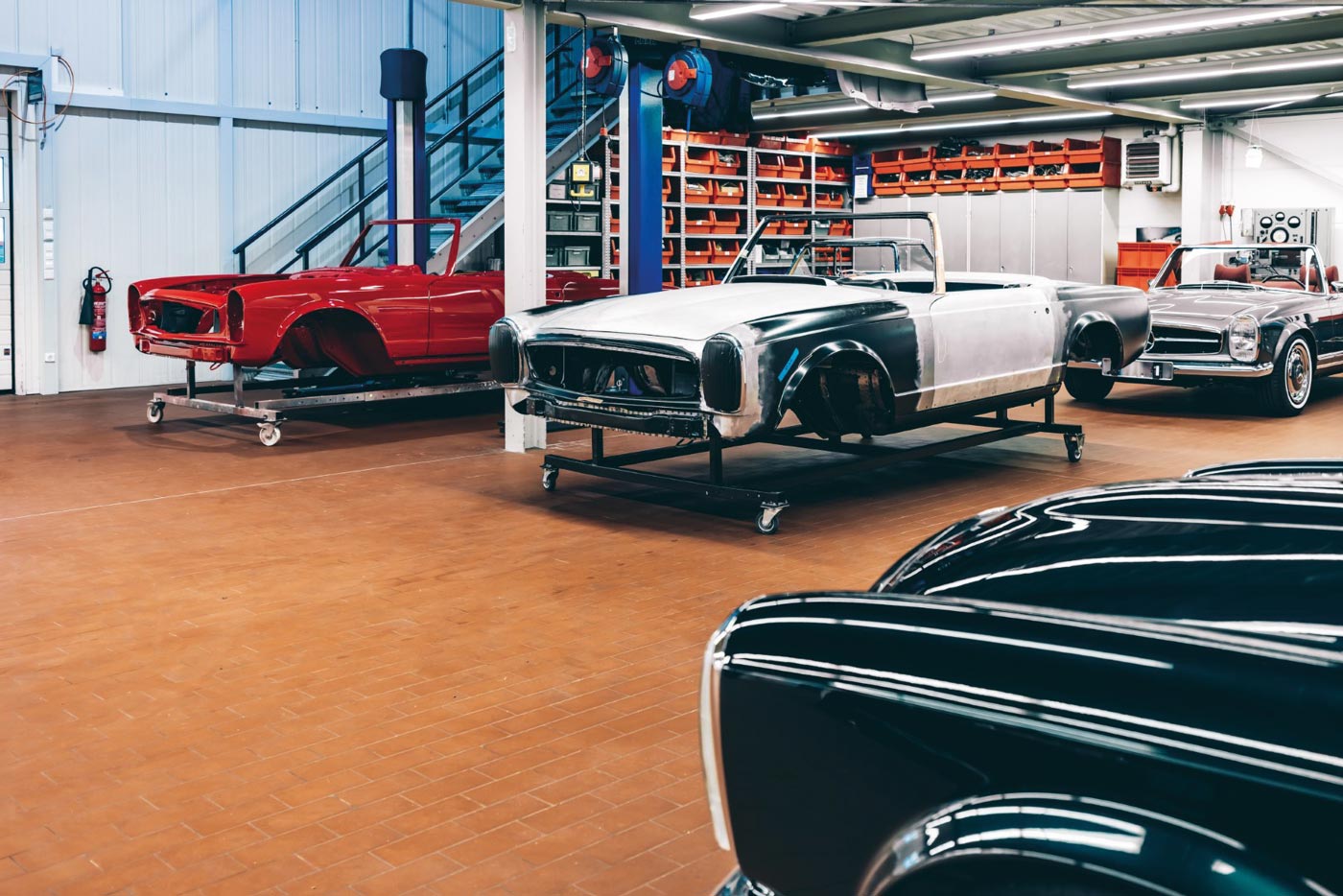 Sechs M-SL 500. Eine Idee. Unendlich Charakter.